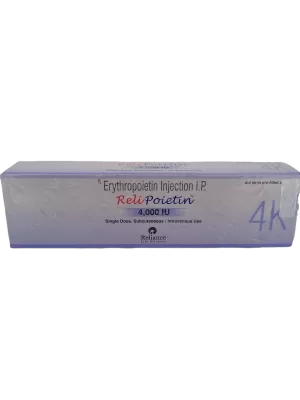 RELI POIETIN 4000 IU - 1 PRE-FILLED SYRINGE 0.4ML