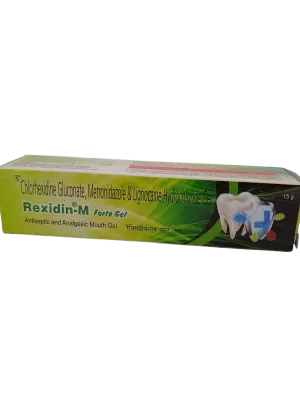 REXIDIN-M FORTE GEL - 1 TUBE OF 15g