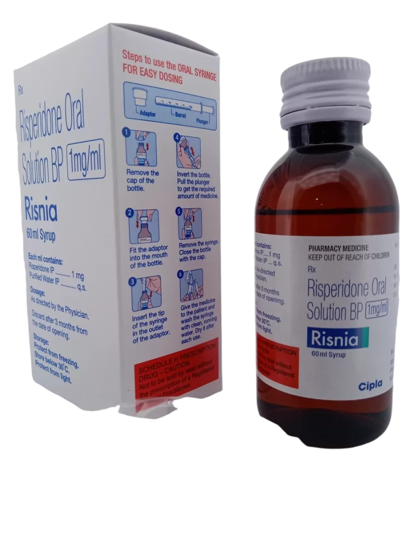 RISNIA SYRUP 1MG/1ML - 1 BOTTLE OF 60ML - Image 3