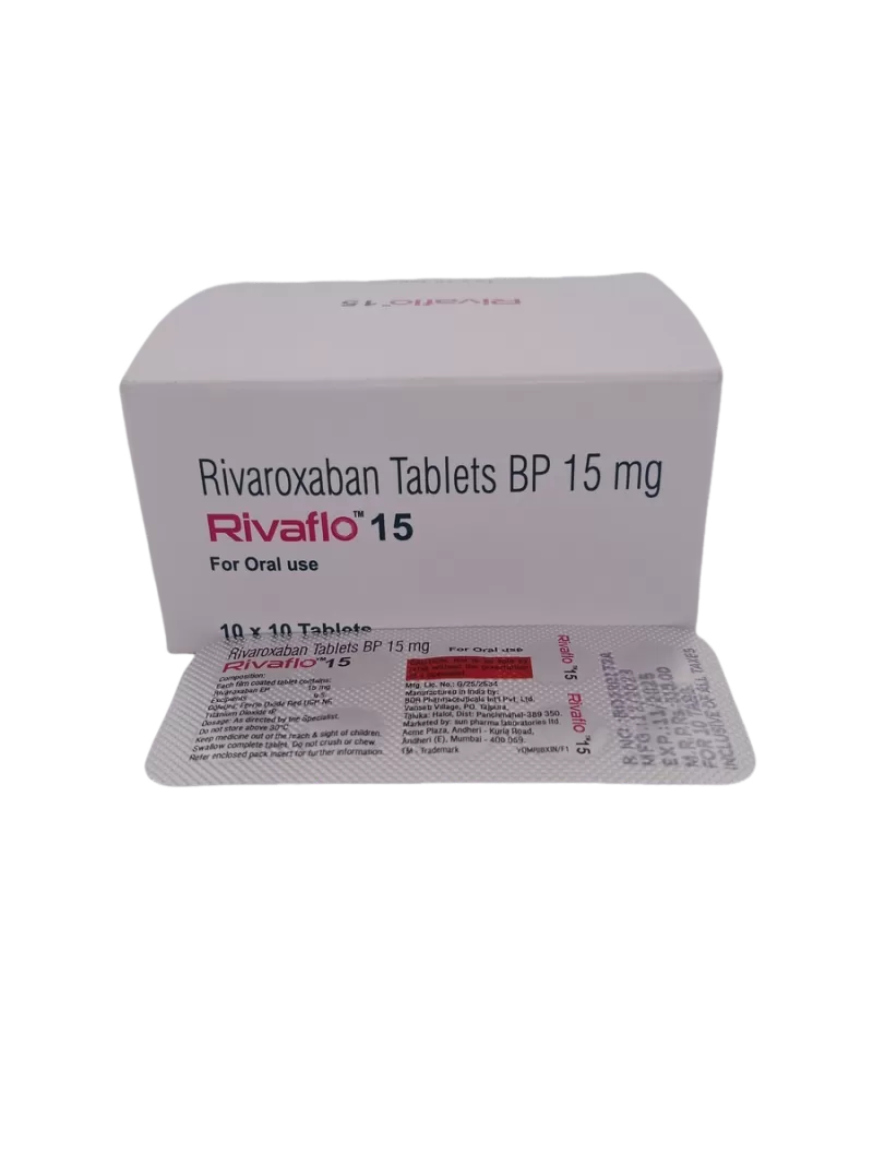 RIVAFLO 15 MG - 10 TABLETS - Image 3