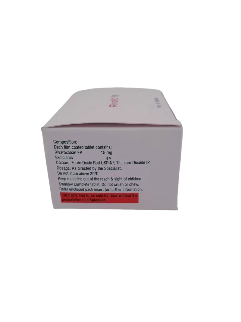 RIVAFLO 15 MG - 10 TABLETS - Image 4