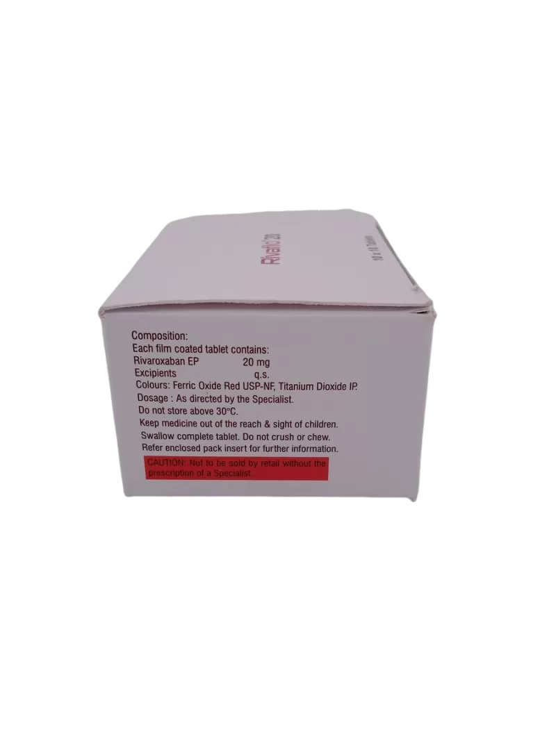 RIVAFLO 20 MG - 10 TABLETS - Image 4