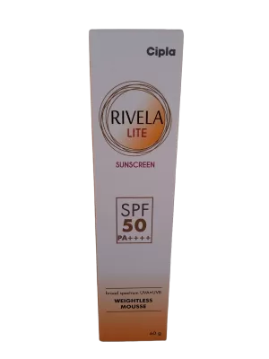 RIVELA LITE SUNSCREEN - 1 TUBE OF 60g