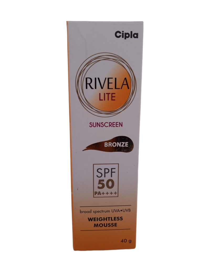 RIVELA LITE SUNSCREEN BRONZE - 1 TUBE OF 40g