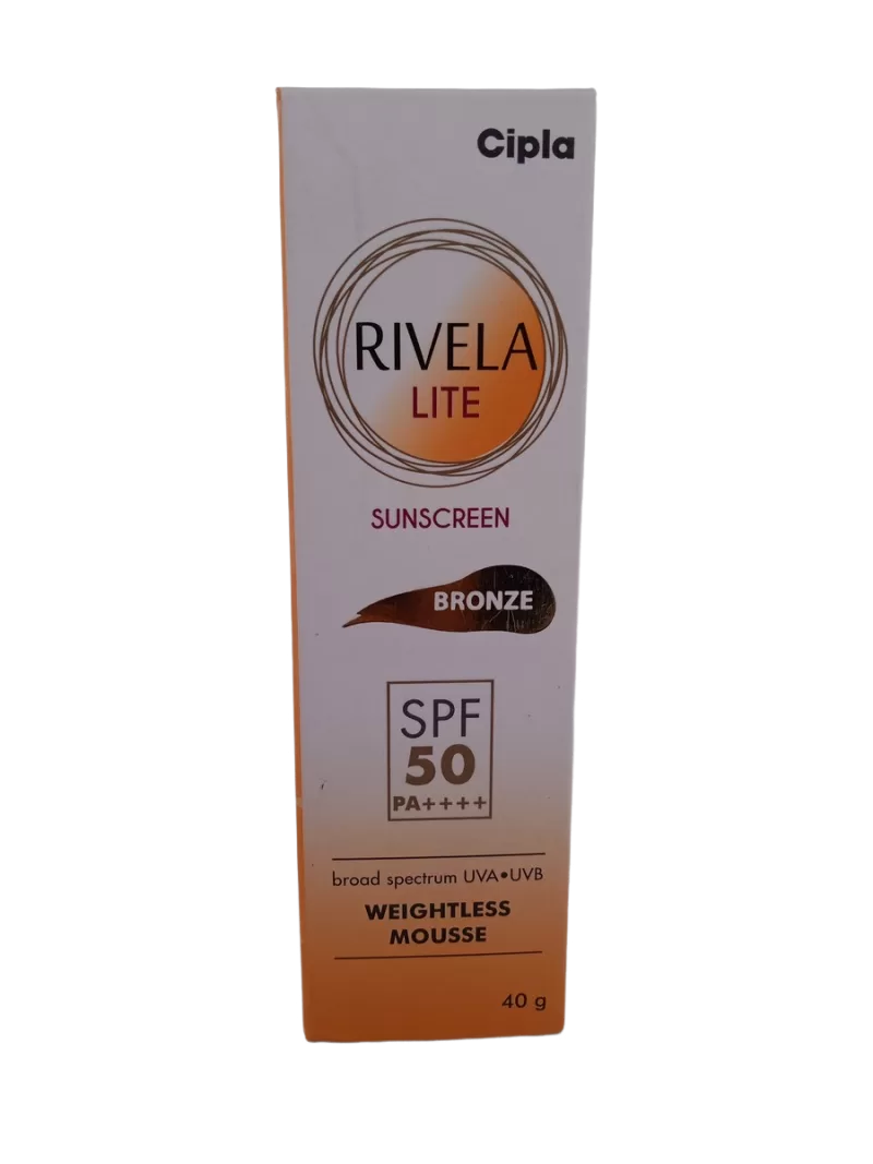 RIVELA LITE SUNSCREEN BRONZE - 1 TUBE OF 40g