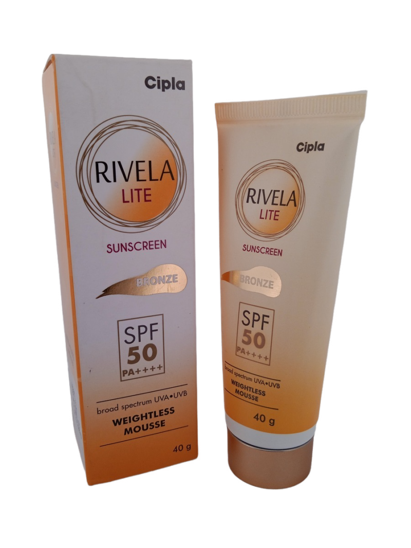 RIVELA LITE SUNSCREEN BRONZE - 1 TUBE OF 40g - Image 2