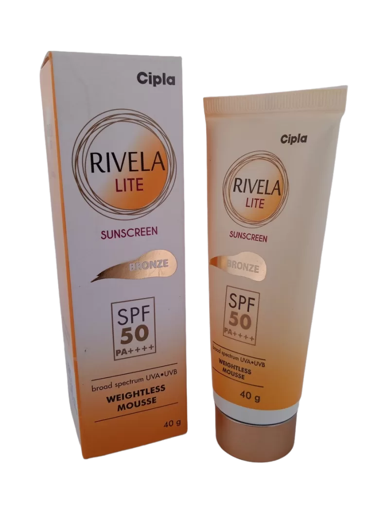 RIVELA LITE SUNSCREEN BRONZE - 1 TUBE OF 40g - Image 2