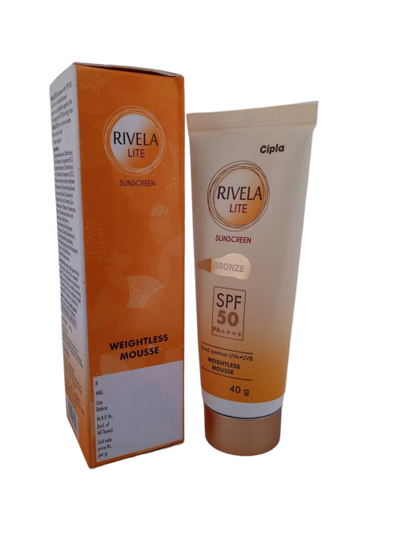 RIVELA LITE SUNSCREEN BRONZE - 1 TUBE OF 40g - Image 4