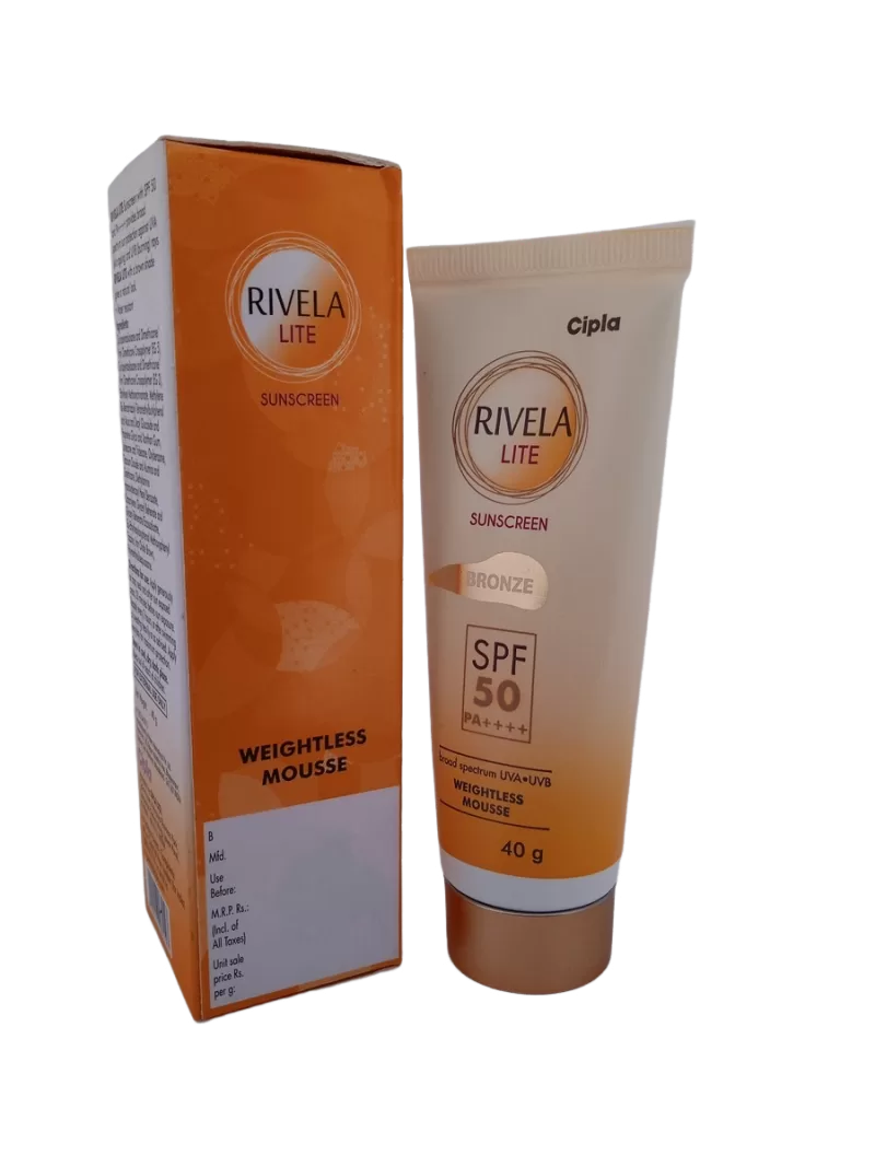 RIVELA LITE SUNSCREEN BRONZE - 1 TUBE OF 40g - Image 4