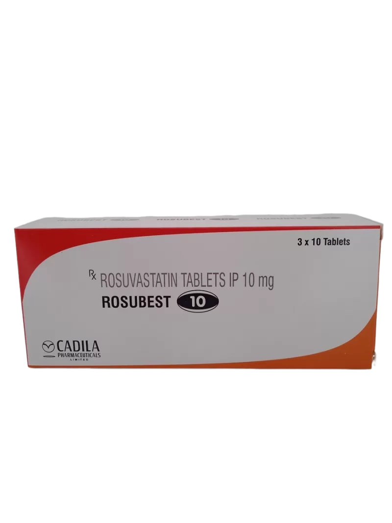 ROSUBEST 10 MG - 10 TABLETS