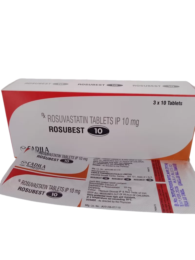 ROSUBEST 10 MG - 10 TABLETS - Image 3