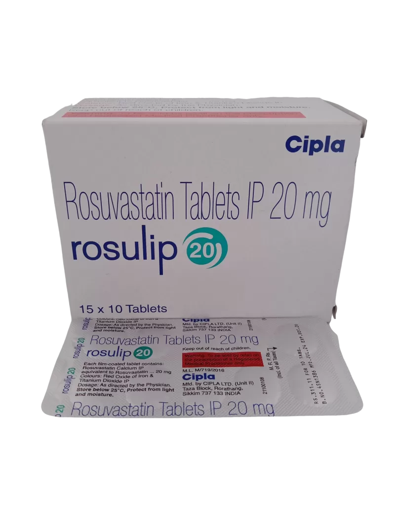 ROSULIP 20 MG - 10 TABLETS - Image 3