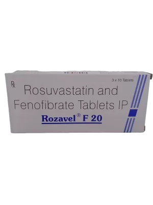 ROZAVEL F 20 - 10 TABLETS