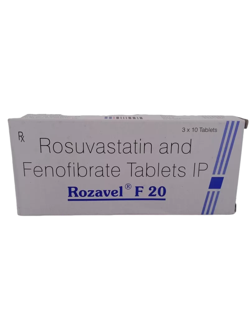 ROZAVEL F 20 - 10 TABLETS