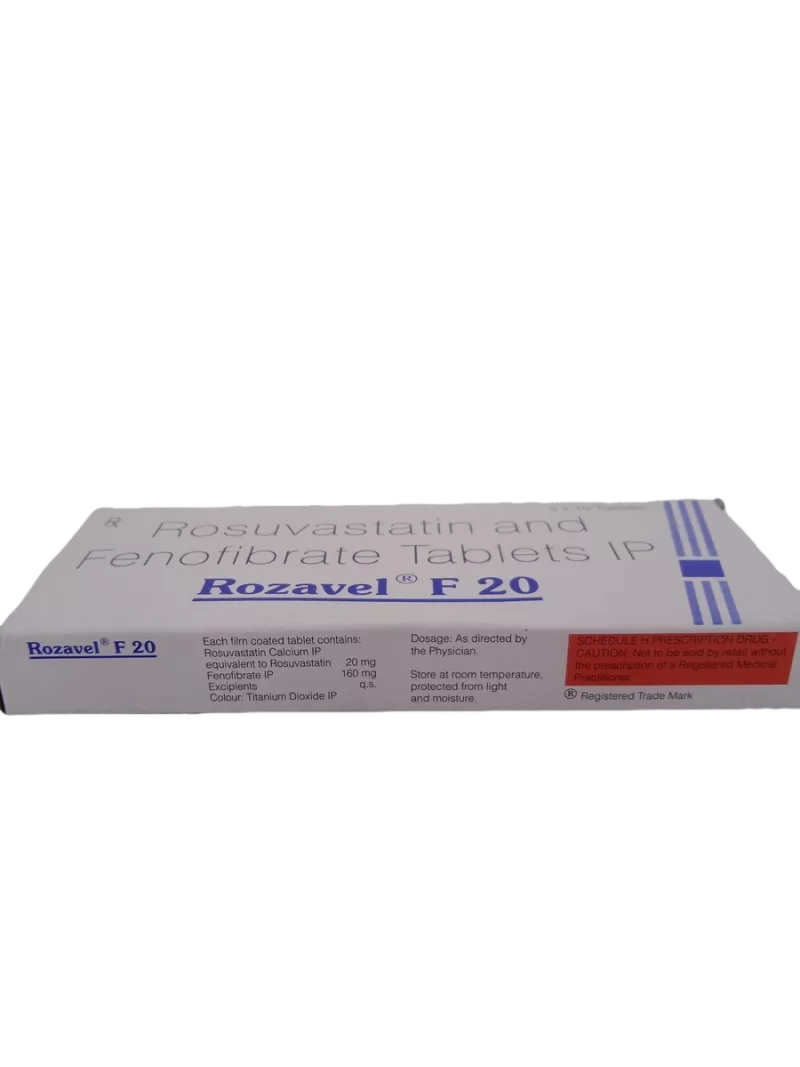 ROZAVEL F 20 - 10 TABLETS - Image 4