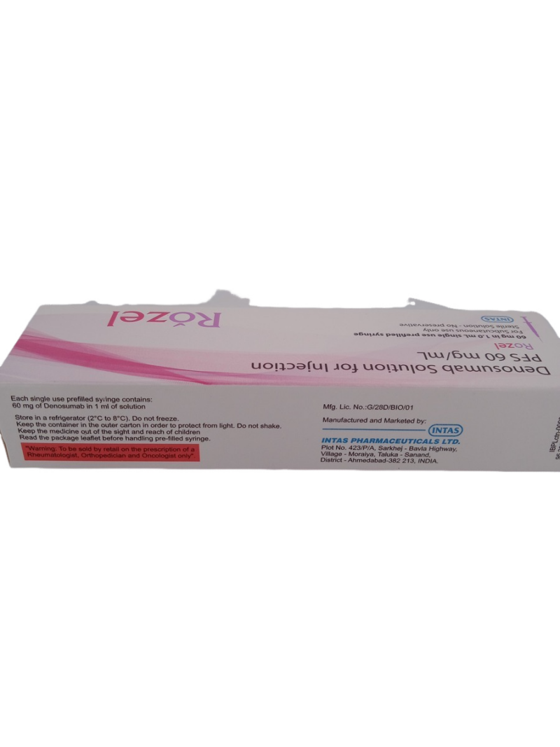 ROZEL 60 MG - 1 PRE-FILLED SYRINGE OF 1ML - Image 3