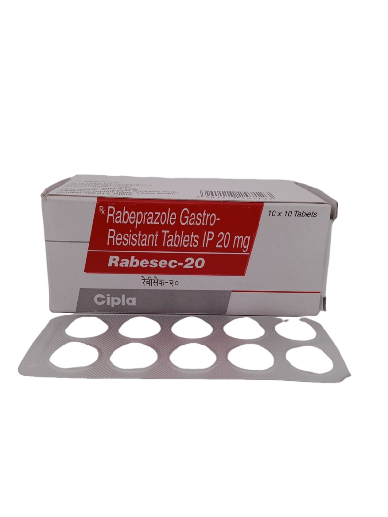 RABESEC 20 MG - 10 TABLETS - Image 2