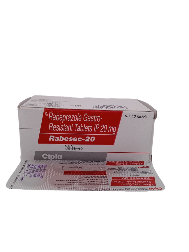 RABESEC 20 MG - 10 TABLETS - Image 3