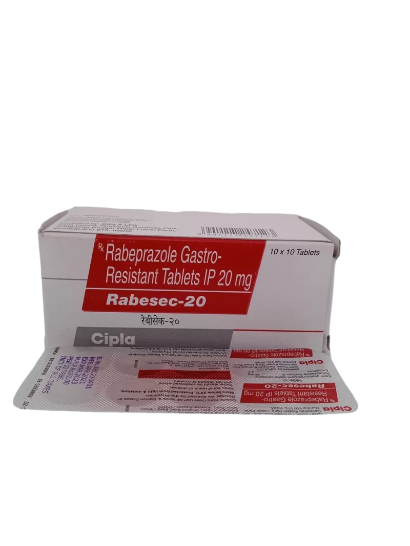 RABESEC 20 MG - 10 TABLETS - Image 3