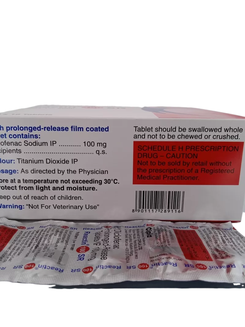 REACTIN 100 MG - 10 TABLET - Image 4