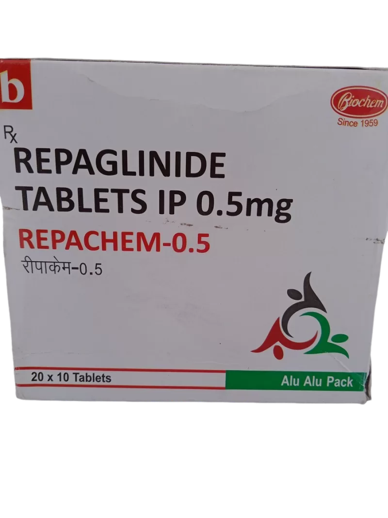 REPACHEM 0.5 MG - 10 TABLETS