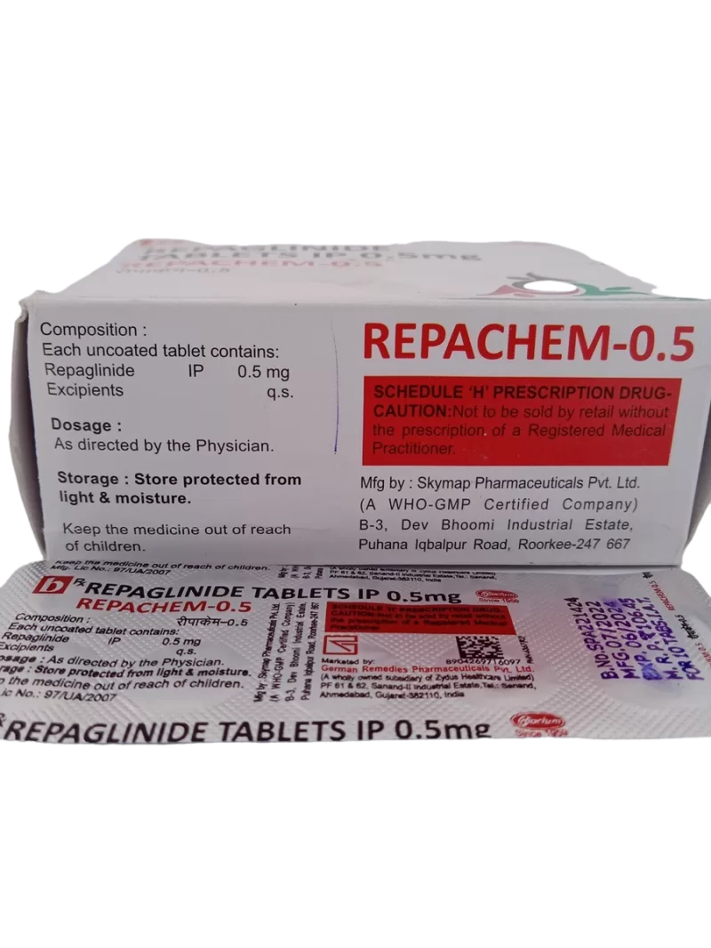 REPACHEM 0.5 MG - 10 TABLETS - Image 4