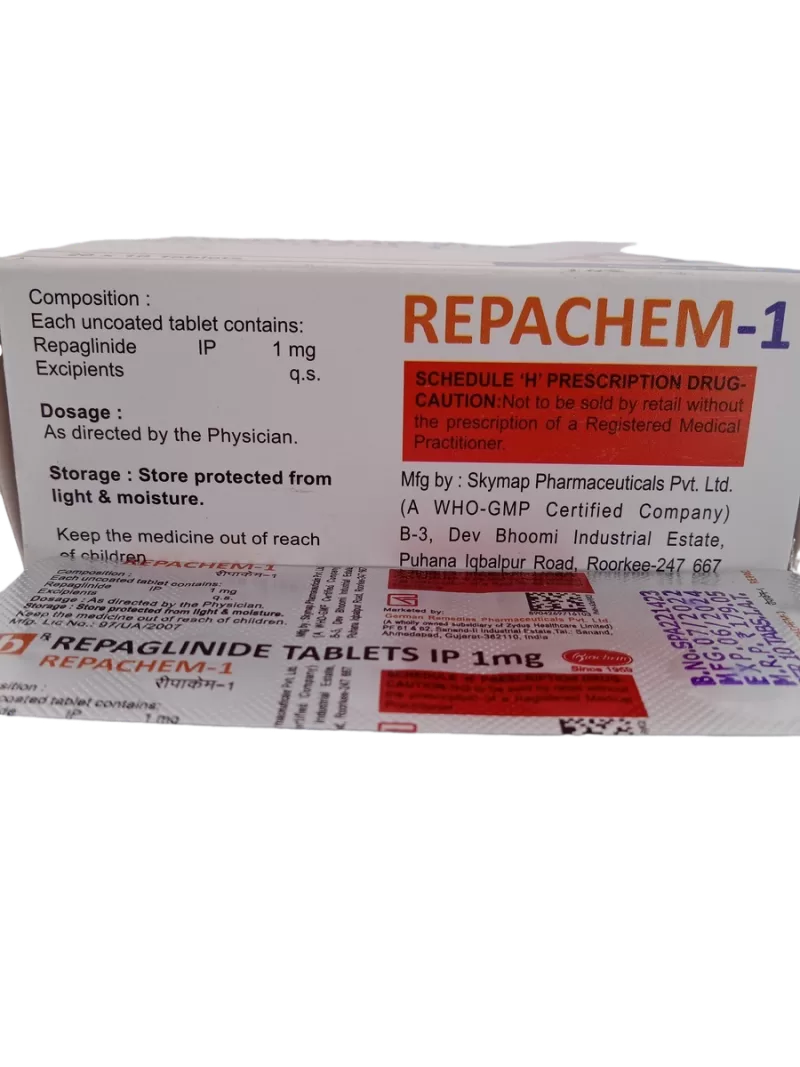 REPACHEM 1 MG - 10 TABLETS - Image 4