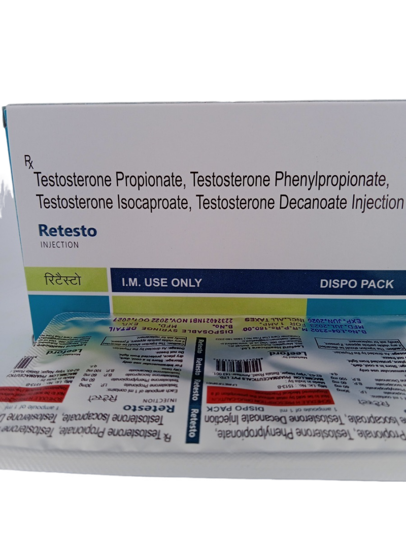 RETESTO INJECTION - 10 AMPOULES - Image 3