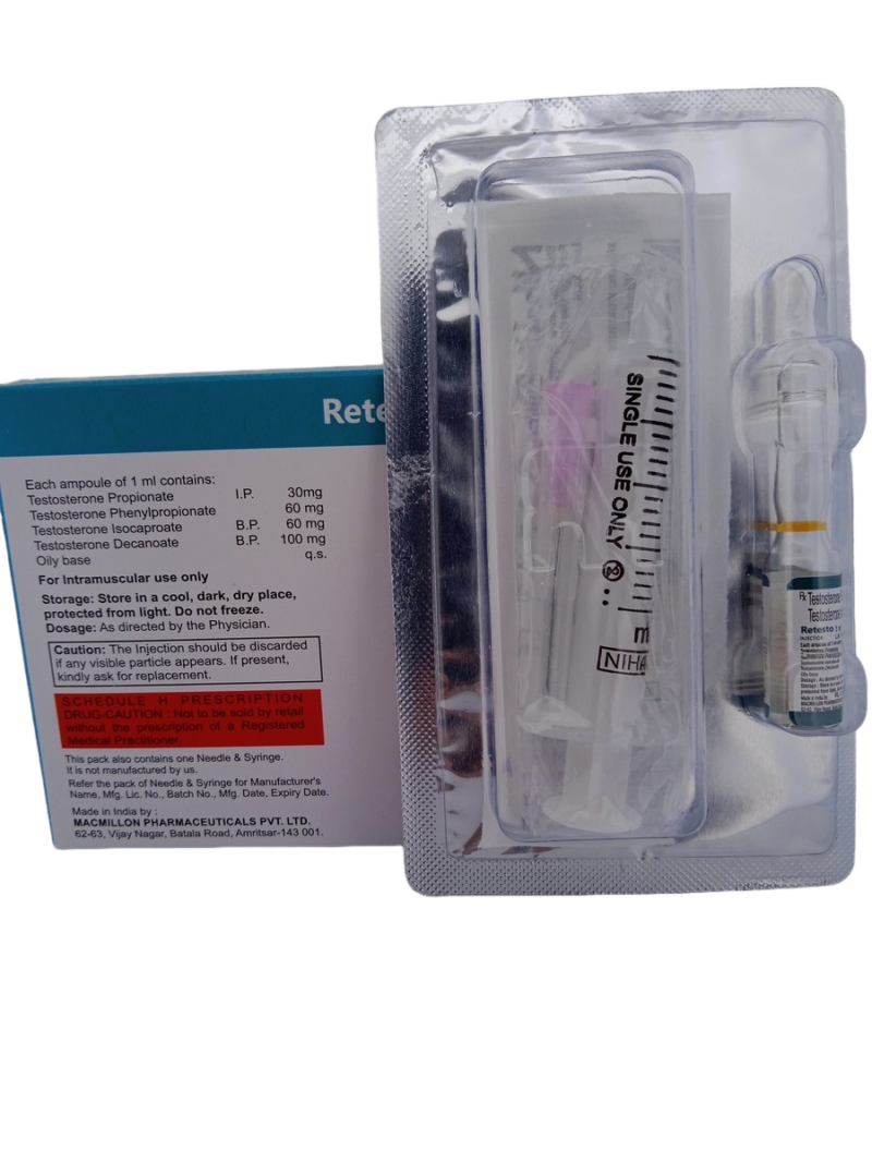 RETESTO INJECTION - 10 AMPOULES - Image 4