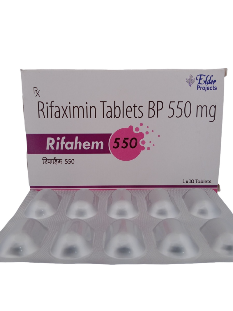 RIFAHEM 550 MG - 10 TABLETS - Image 2