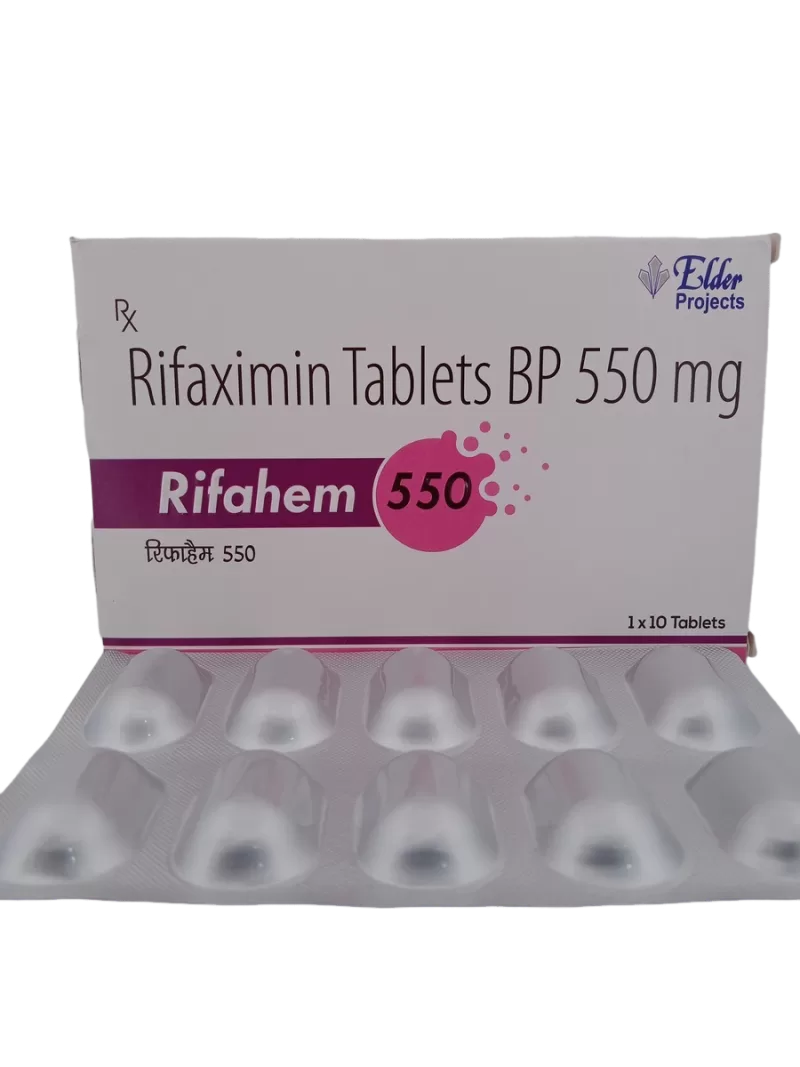 RIFAHEM 550 MG - 10 TABLETS - Image 2