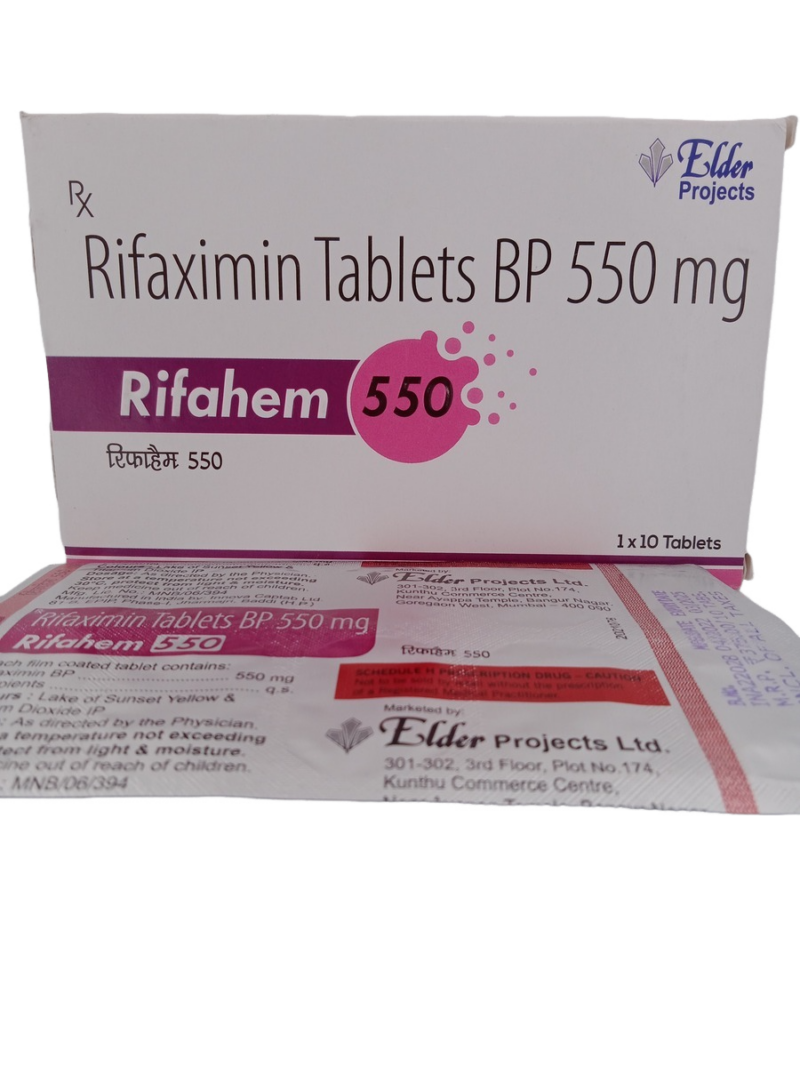 RIFAHEM 550 MG - 10 TABLETS - Image 3