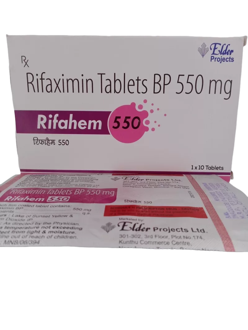 RIFAHEM 550 MG - 10 TABLETS - Image 3