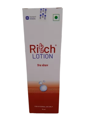 RITCH LOTION - 1 BOTTLE OF 75ML