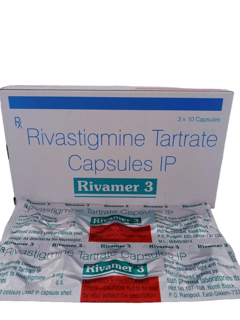 RIVAMER 3 MG - 10 TABLETS - Image 2