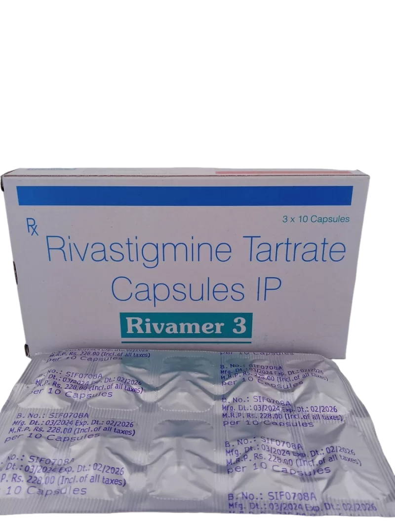 RIVAMER 3 MG - 10 TABLETS - Image 3