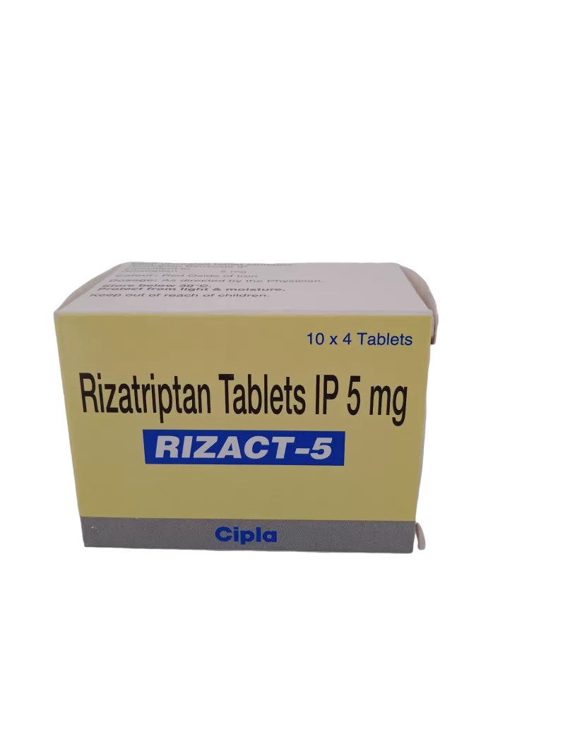 RIZACT 5 MG - 4 TABLETS