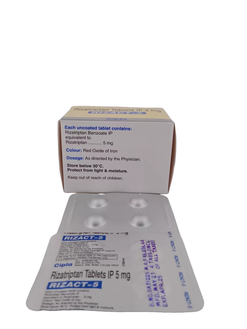 RIZACT 5 MG - 4 TABLETS - Image 4