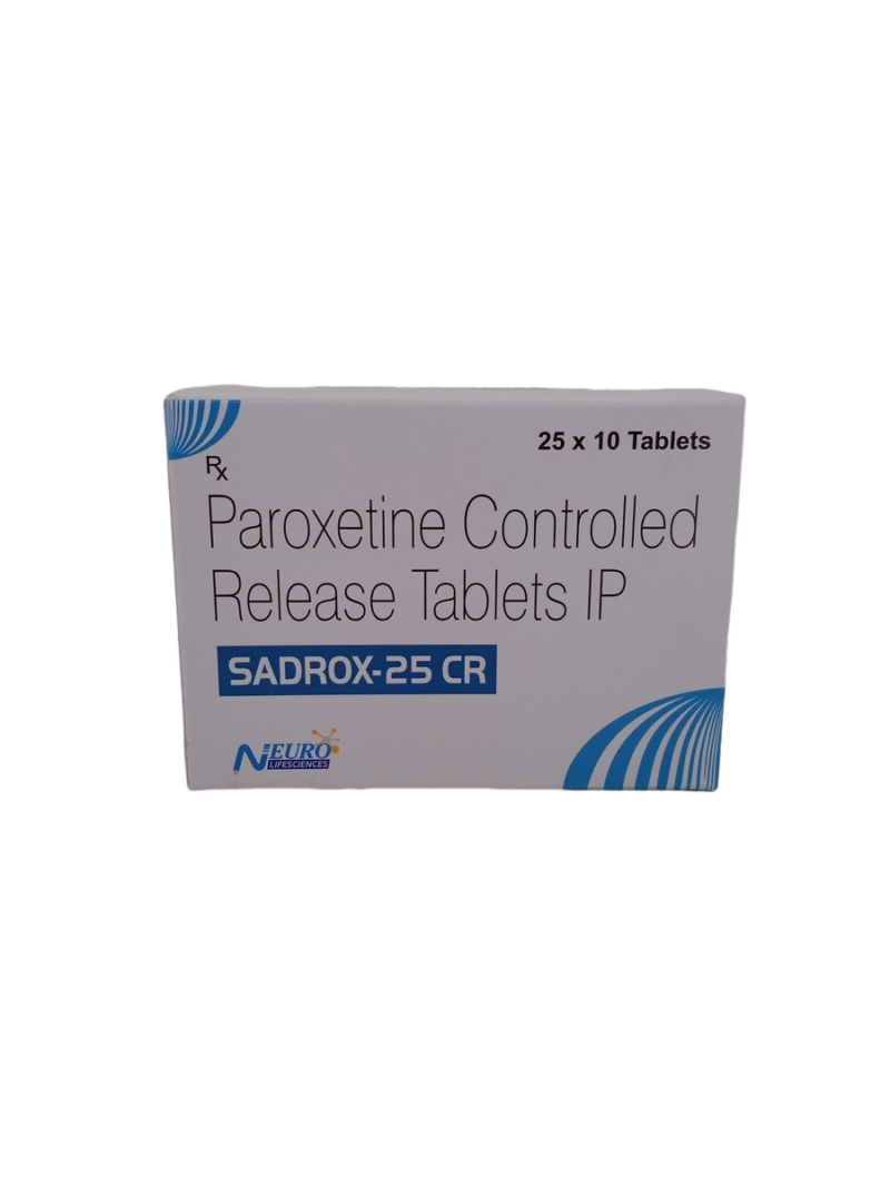 SADROX 25 CR - 10 TABLETS
