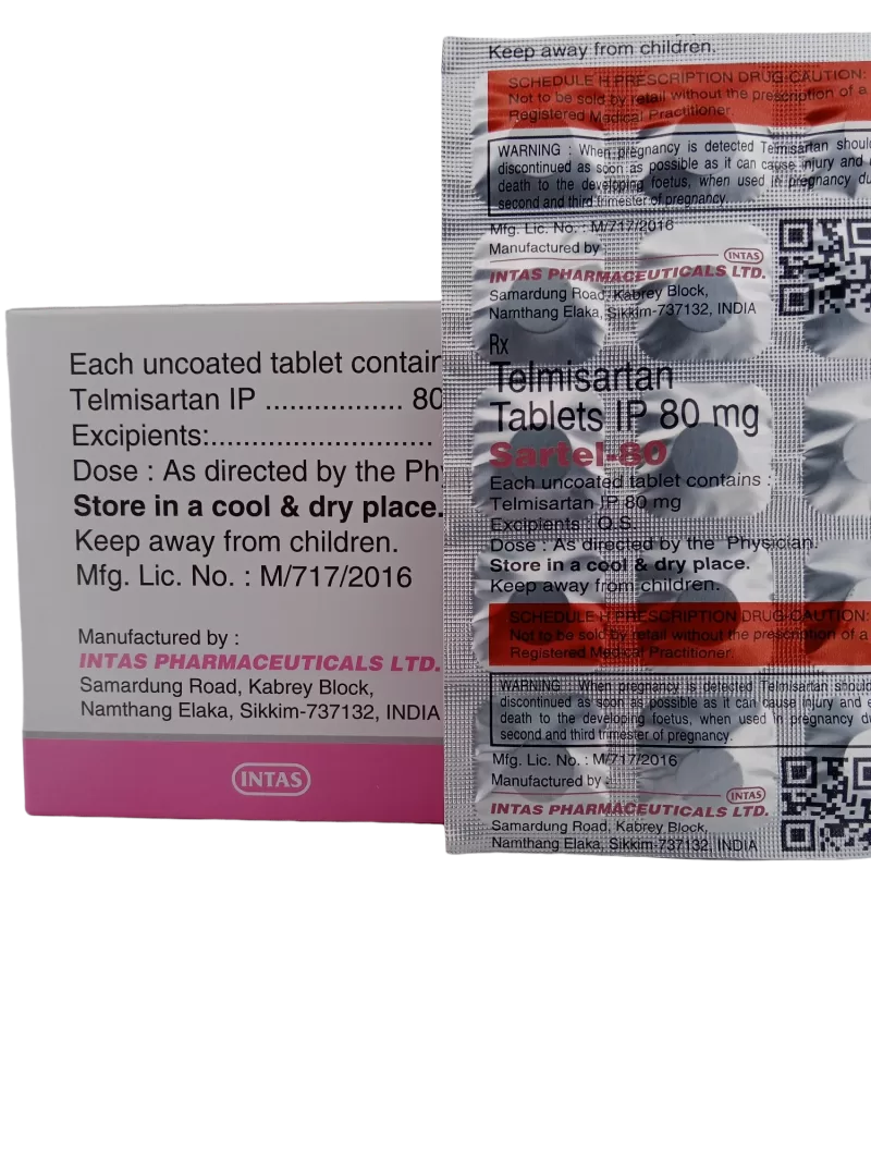 SARTEL 80MG - 15 TABLET - Image 4