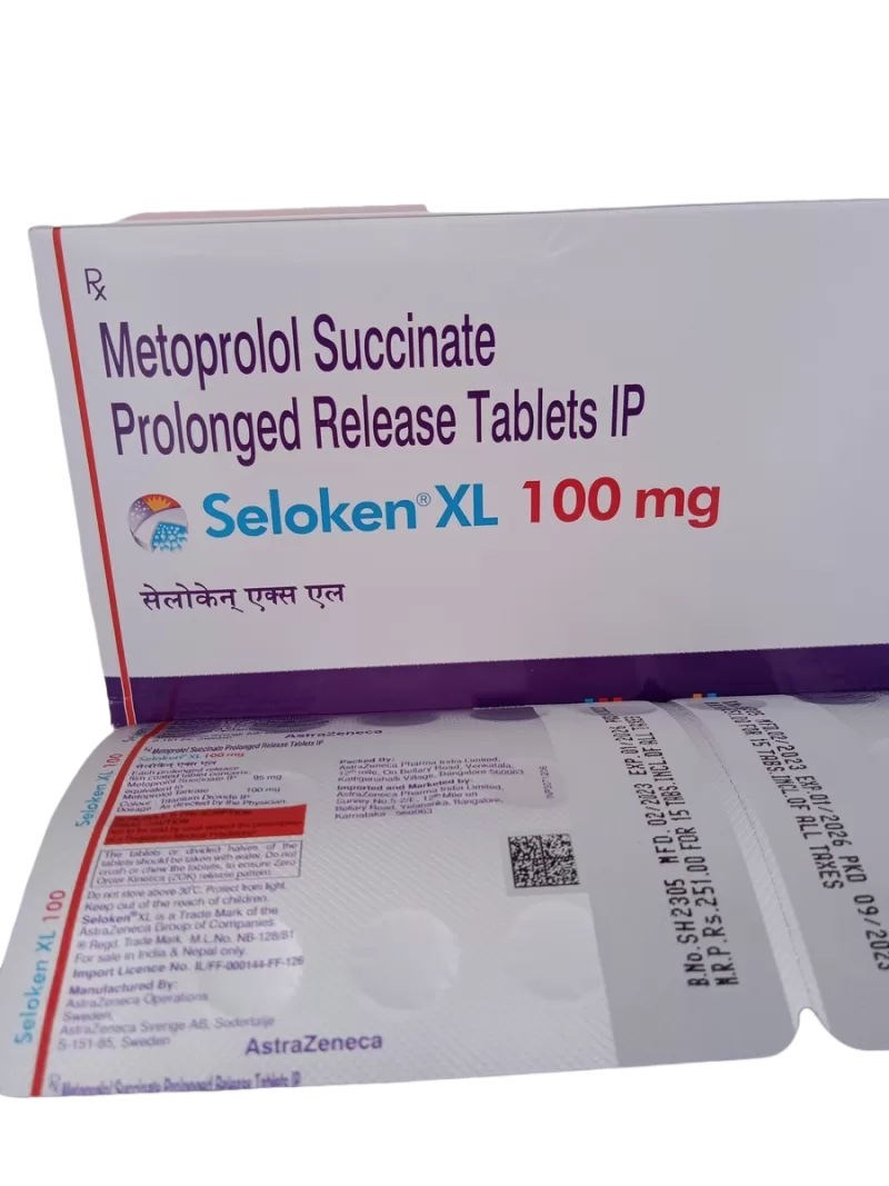 SELOKEN XL 100 MG - 15 TABLETS - Image 3