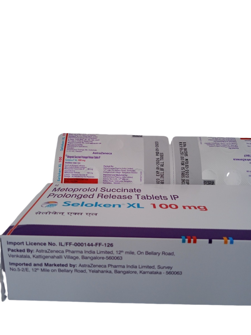 SELOKEN XL 100 MG - 15 TABLETS - Image 4