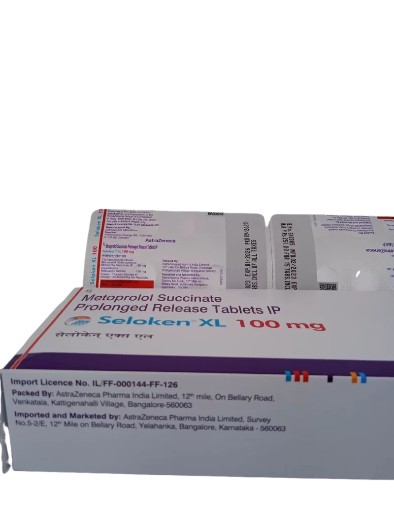 SELOKEN XL 100 MG - 15 TABLETS - Image 4