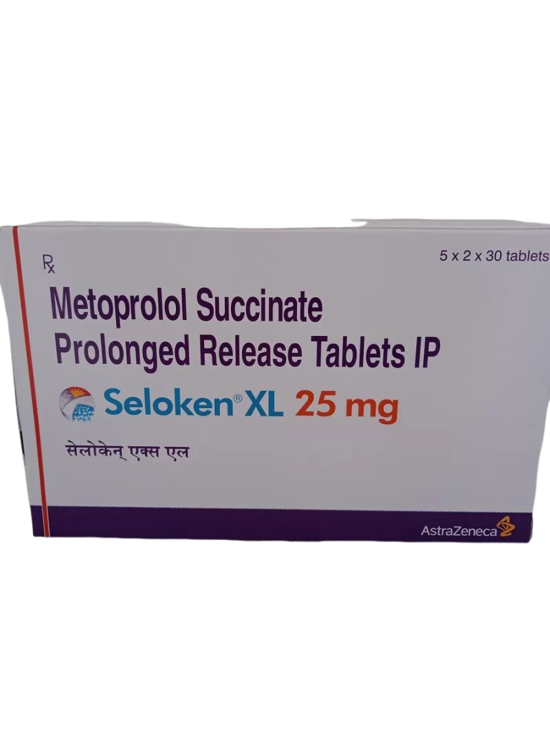 SELOKEN XL 25 MG - 30 TABLETS