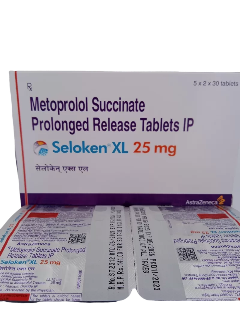 SELOKEN XL 25 MG - 30 TABLETS - Image 3