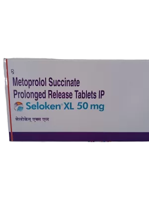 SELOKEN XL 50 MG - 30 TABLETS