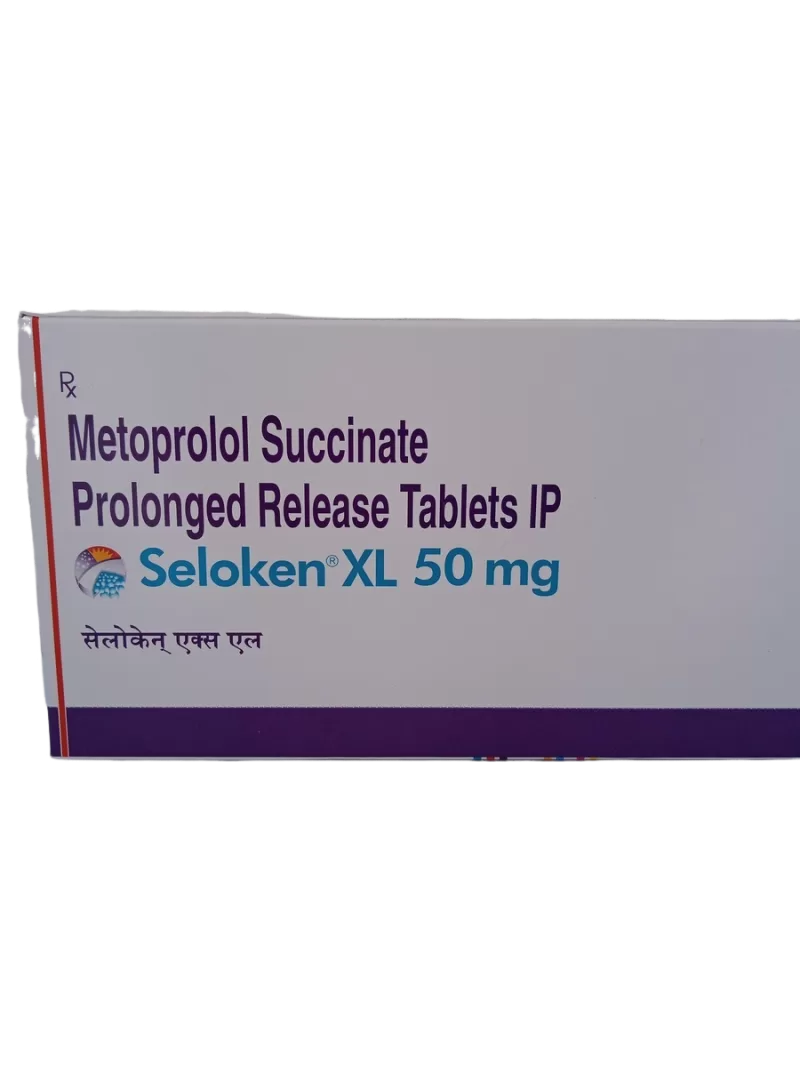 SELOKEN XL 50 MG - 30 TABLETS