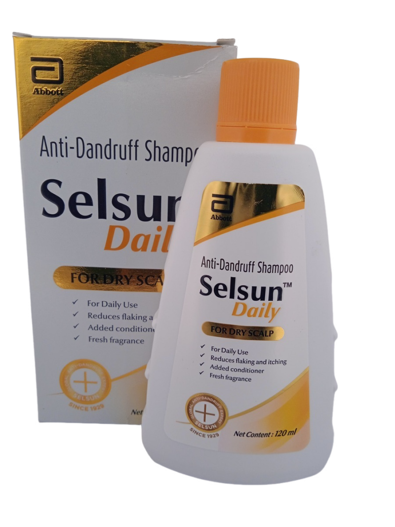 SELSUN DAILY FOR DRY SCALP - 1 BOTTLE OF 120ML - Image 2
