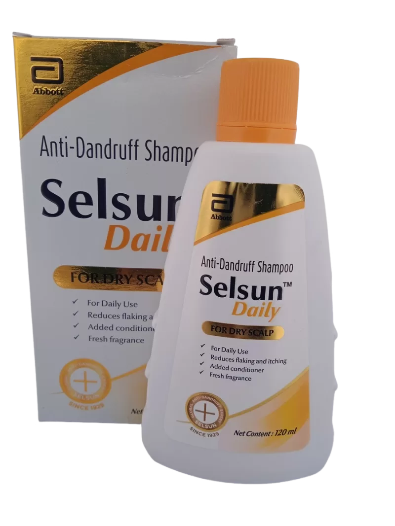 SELSUN DAILY FOR DRY SCALP - 1 BOTTLE OF 120ML - Image 2