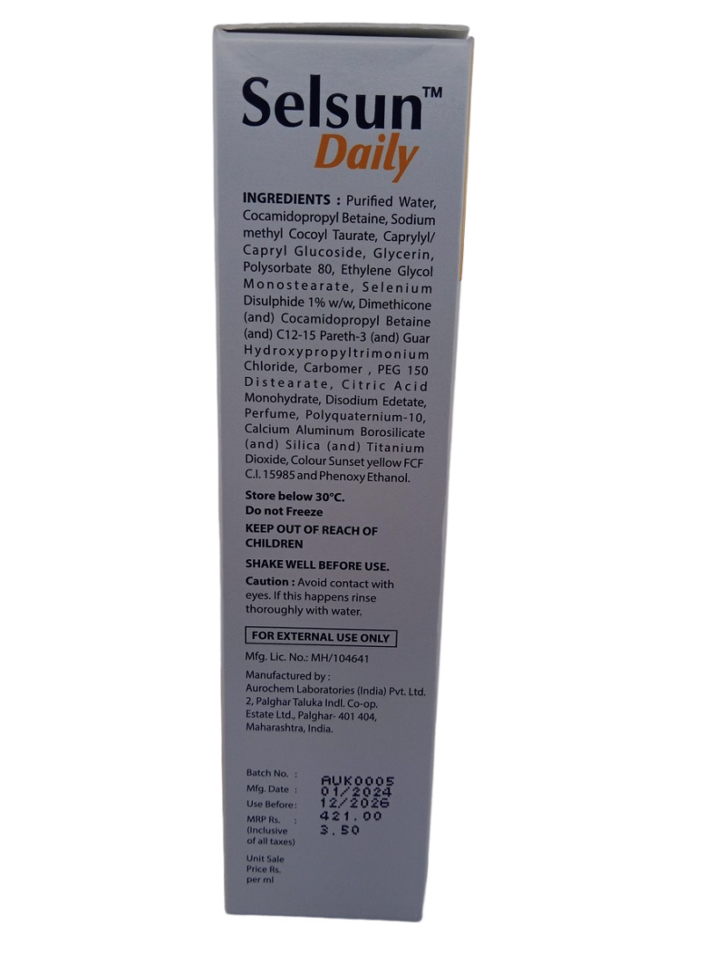 SELSUN DAILY FOR DRY SCALP - 1 BOTTLE OF 120ML - Image 4